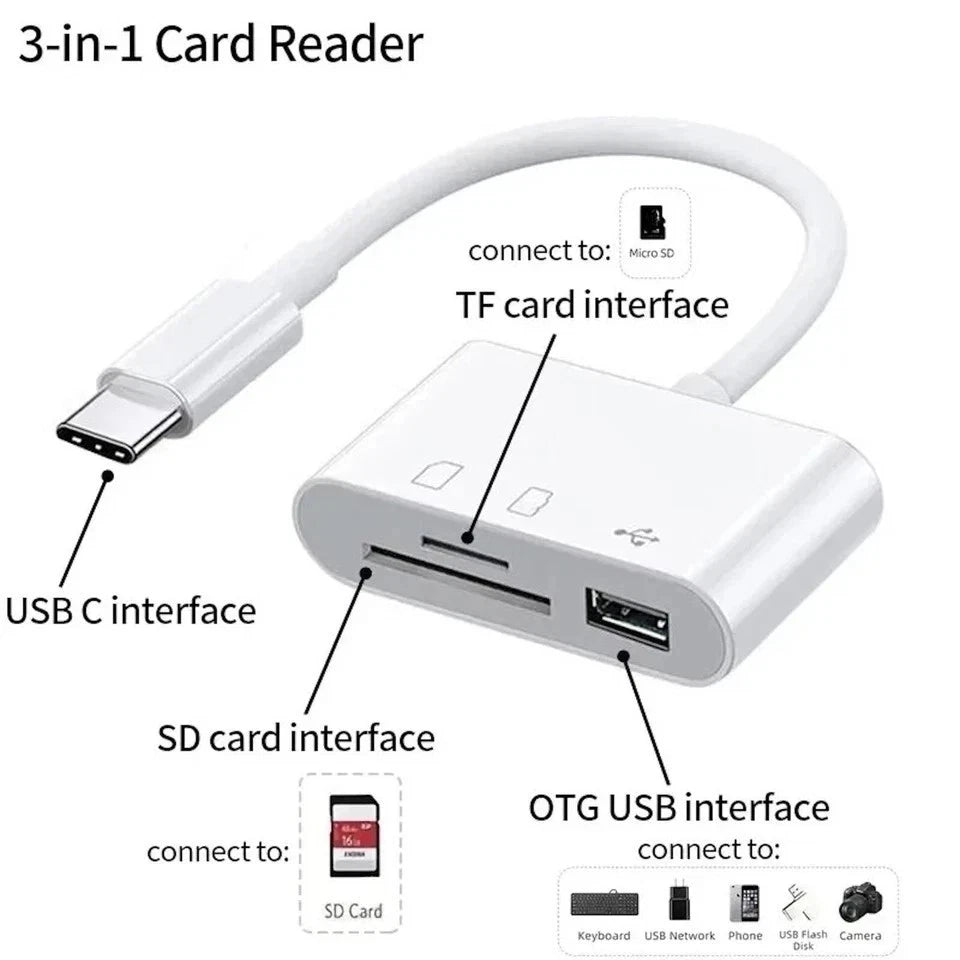 Kingston Micro Memory Card 4GB 8GB 16GB 32GB 64GB 128GB 256GB 512GB with FREE Type C card reader