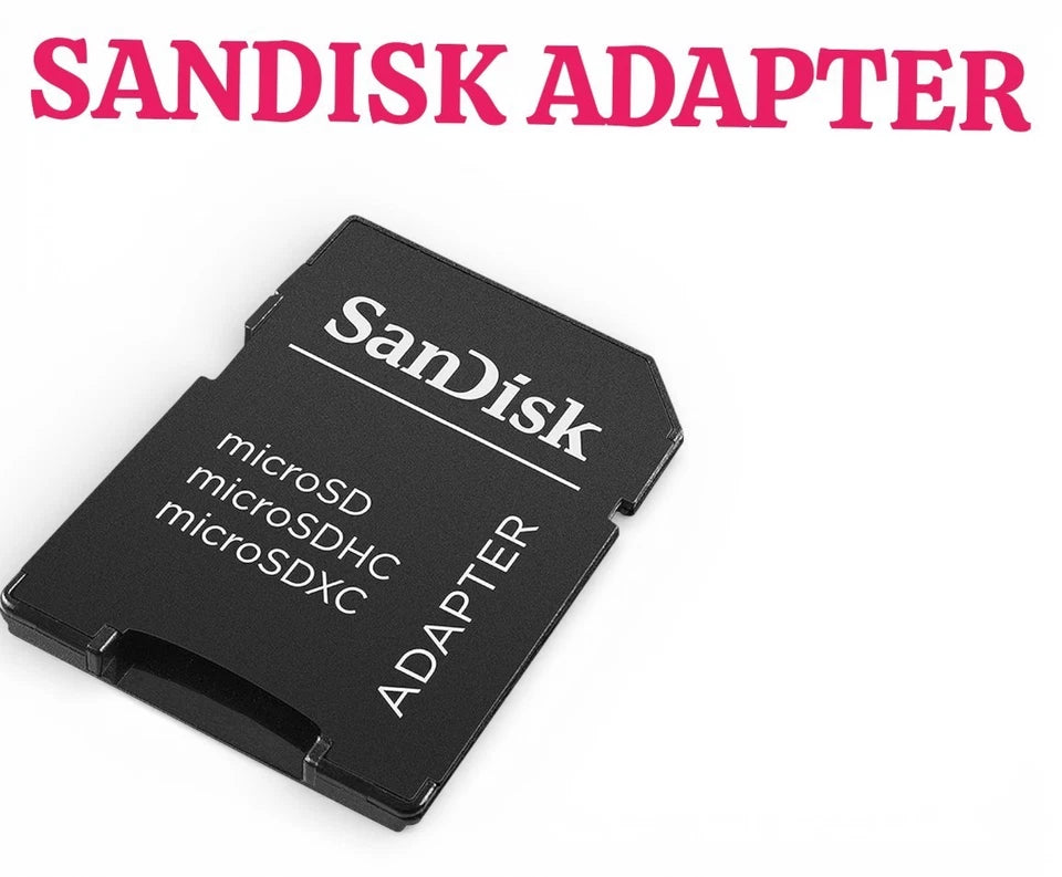 SanDisk Extreme Pro Micro Memory Card 32GB 64GB 128GB 256GB 512GB with Adapter